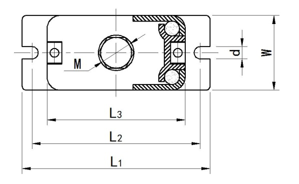 ZDM 型限位式彈簧隔振器 示意圖2