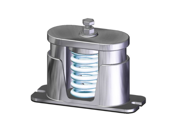 ZDN型限位式彈簧隔振器