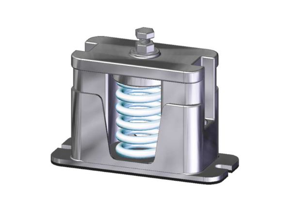 ZDM型限位式彈簧隔振器