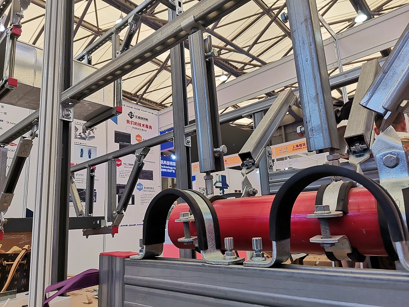 正道瑞特斯成品抗震支架參加國家綠色展覽會