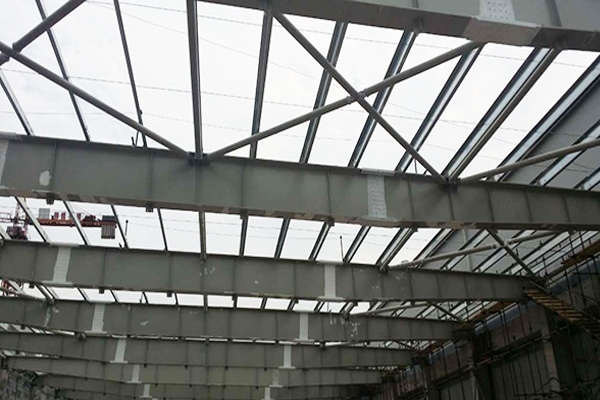 重慶奧特斯屋面鋼結(jié)構(gòu)1