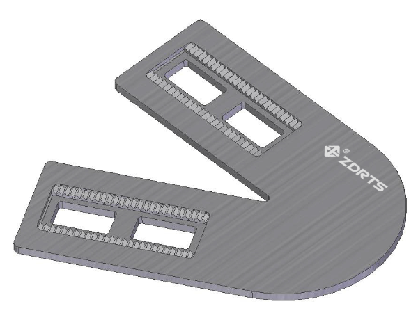 30度角平面連接件